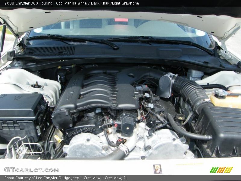 Cool Vanilla White / Dark Khaki/Light Graystone 2008 Chrysler 300 Touring