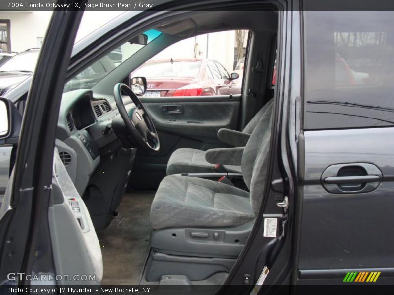 Sage Brush Pearl / Gray 2004 Honda Odyssey EX
