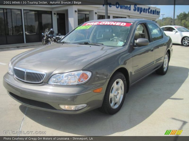 Autumn Bronze / Beige 2001 Infiniti I 30 Touring Sedan