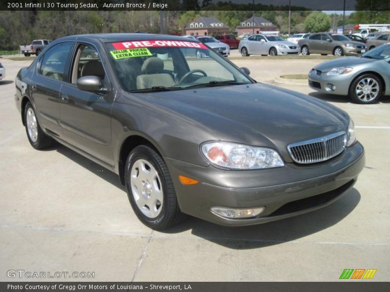 Autumn Bronze / Beige 2001 Infiniti I 30 Touring Sedan