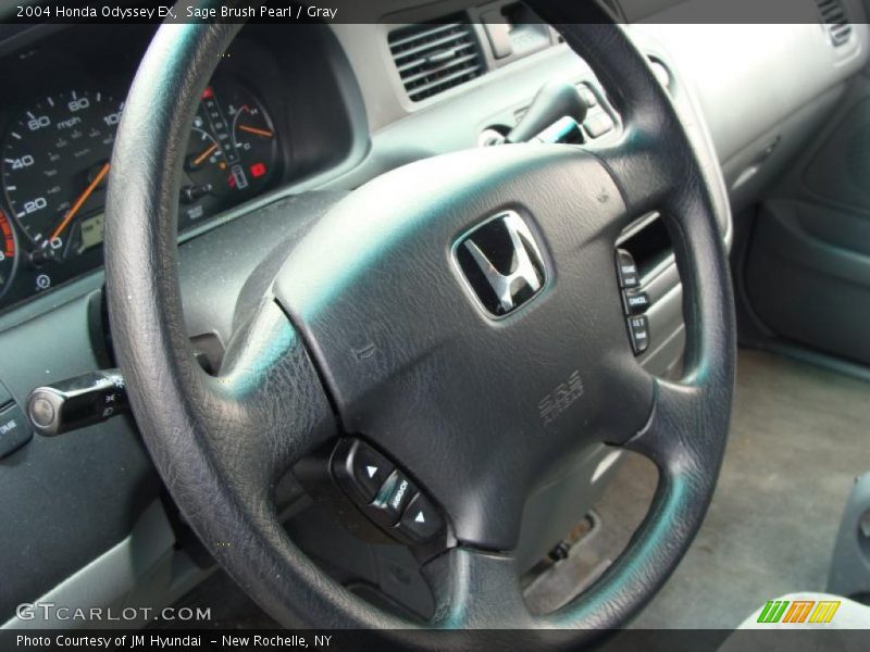 Sage Brush Pearl / Gray 2004 Honda Odyssey EX