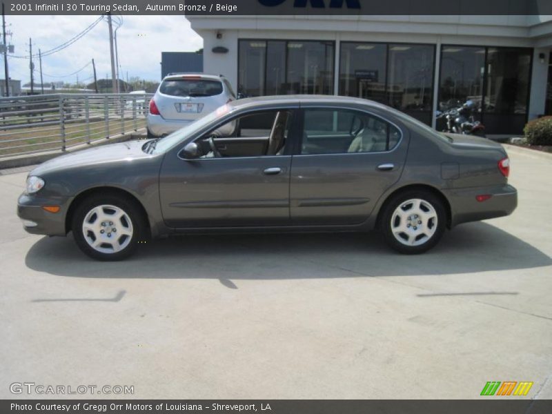 Autumn Bronze / Beige 2001 Infiniti I 30 Touring Sedan