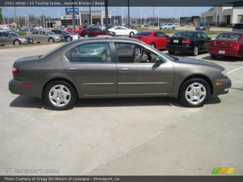 Autumn Bronze / Beige 2001 Infiniti I 30 Touring Sedan