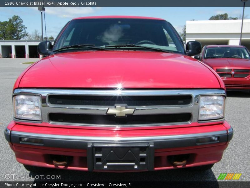 Apple Red / Graphite 1996 Chevrolet Blazer 4x4