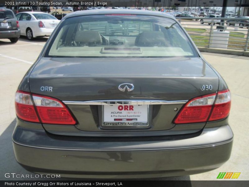 Autumn Bronze / Beige 2001 Infiniti I 30 Touring Sedan