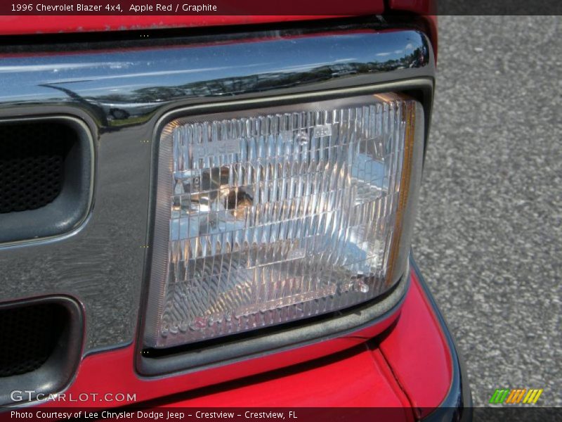 Apple Red / Graphite 1996 Chevrolet Blazer 4x4