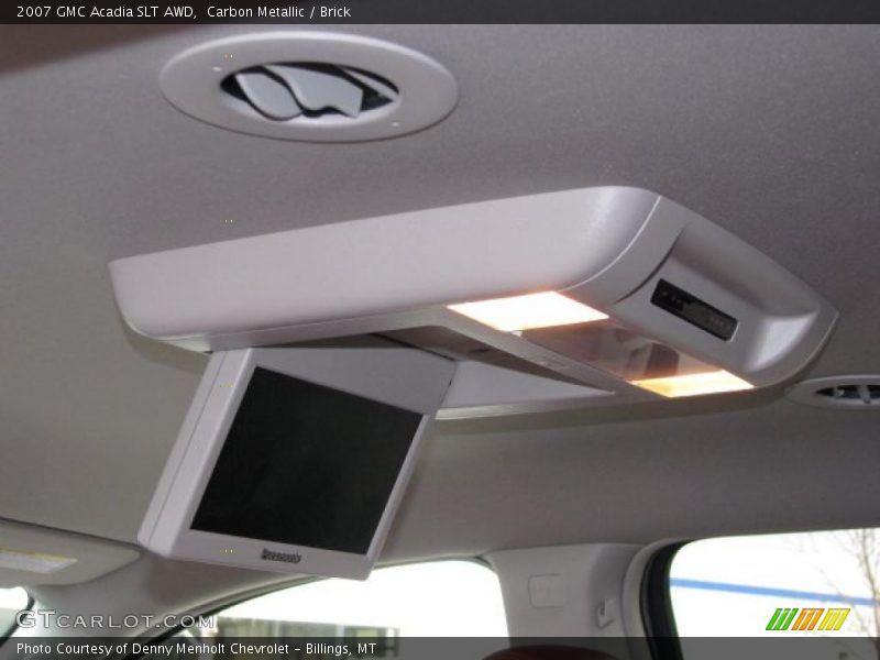 Carbon Metallic / Brick 2007 GMC Acadia SLT AWD