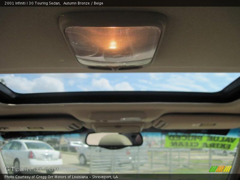 Autumn Bronze / Beige 2001 Infiniti I 30 Touring Sedan