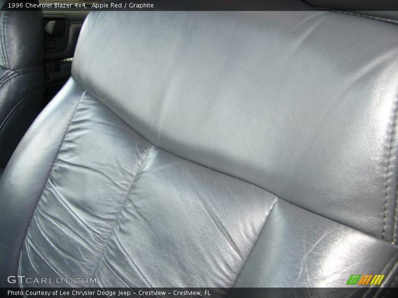 Apple Red / Graphite 1996 Chevrolet Blazer 4x4