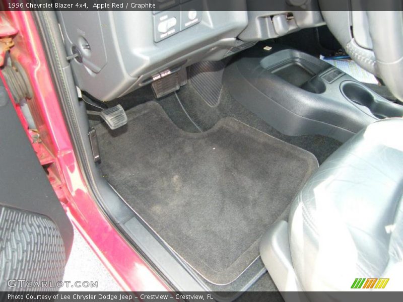 Apple Red / Graphite 1996 Chevrolet Blazer 4x4