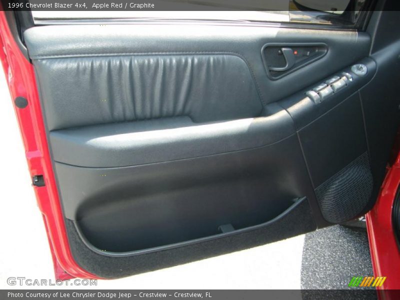 Apple Red / Graphite 1996 Chevrolet Blazer 4x4