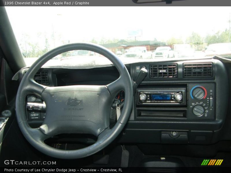 Apple Red / Graphite 1996 Chevrolet Blazer 4x4