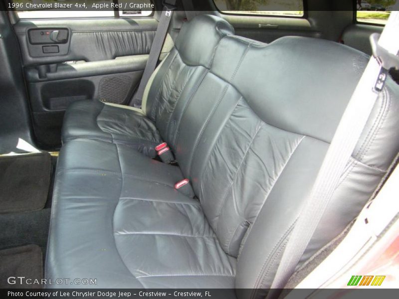 Apple Red / Graphite 1996 Chevrolet Blazer 4x4