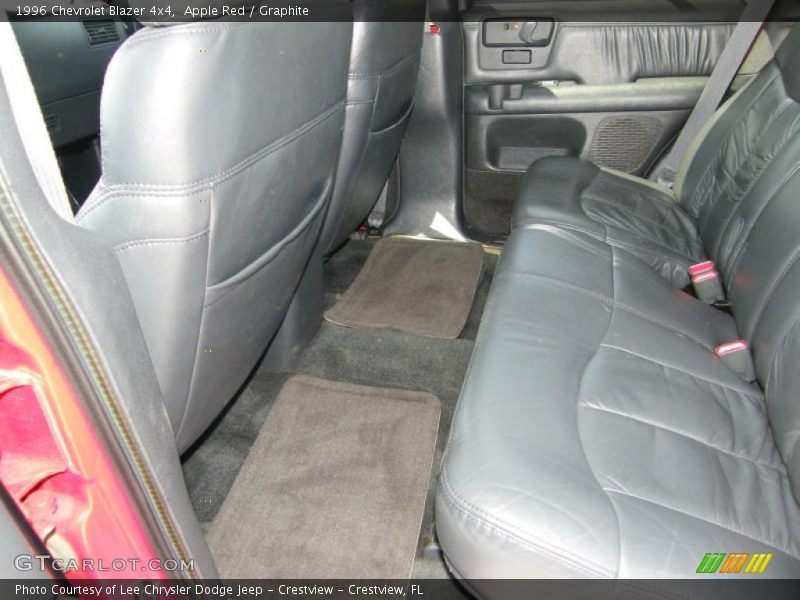 Apple Red / Graphite 1996 Chevrolet Blazer 4x4