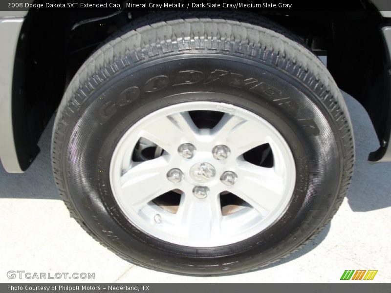 Mineral Gray Metallic / Dark Slate Gray/Medium Slate Gray 2008 Dodge Dakota SXT Extended Cab