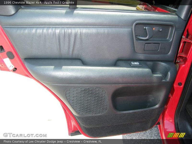 Apple Red / Graphite 1996 Chevrolet Blazer 4x4