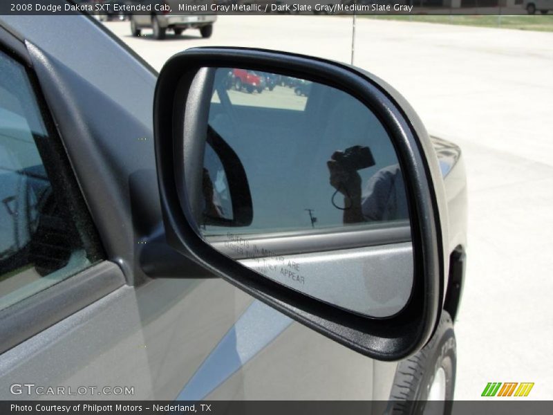 Mineral Gray Metallic / Dark Slate Gray/Medium Slate Gray 2008 Dodge Dakota SXT Extended Cab