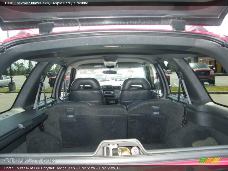 Apple Red / Graphite 1996 Chevrolet Blazer 4x4