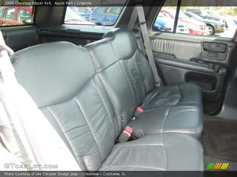 Apple Red / Graphite 1996 Chevrolet Blazer 4x4