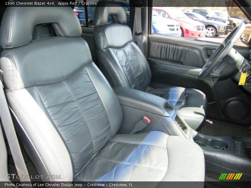 Apple Red / Graphite 1996 Chevrolet Blazer 4x4