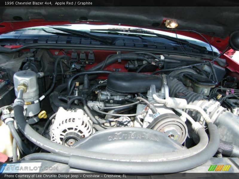 Apple Red / Graphite 1996 Chevrolet Blazer 4x4