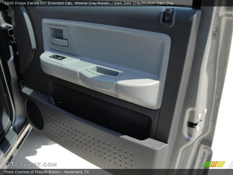 Mineral Gray Metallic / Dark Slate Gray/Medium Slate Gray 2008 Dodge Dakota SXT Extended Cab