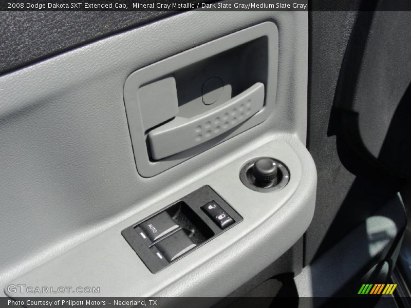 Mineral Gray Metallic / Dark Slate Gray/Medium Slate Gray 2008 Dodge Dakota SXT Extended Cab