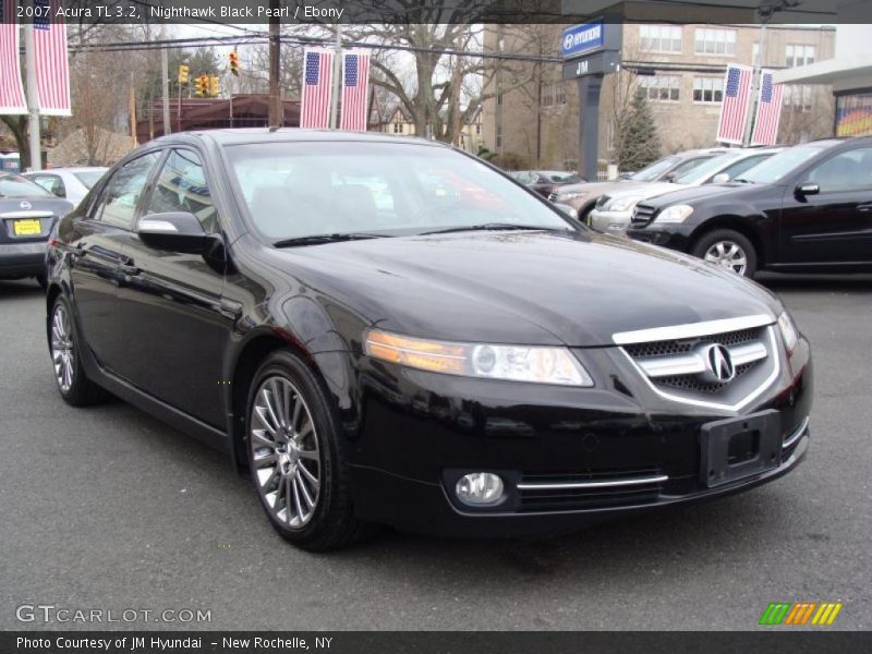 Nighthawk Black Pearl / Ebony 2007 Acura TL 3.2