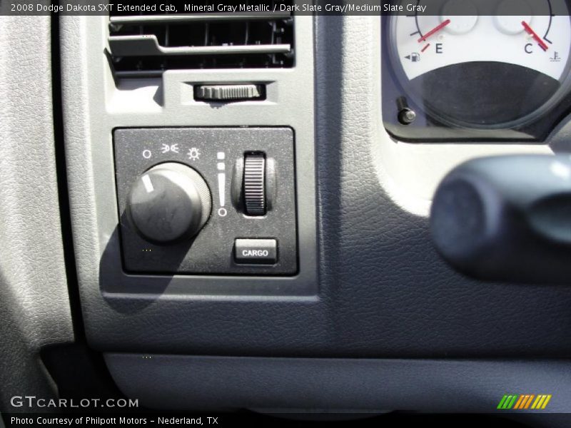 Mineral Gray Metallic / Dark Slate Gray/Medium Slate Gray 2008 Dodge Dakota SXT Extended Cab