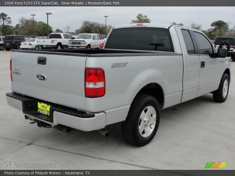 Silver Metallic / Medium/Dark Flint 2006 Ford F150 STX SuperCab