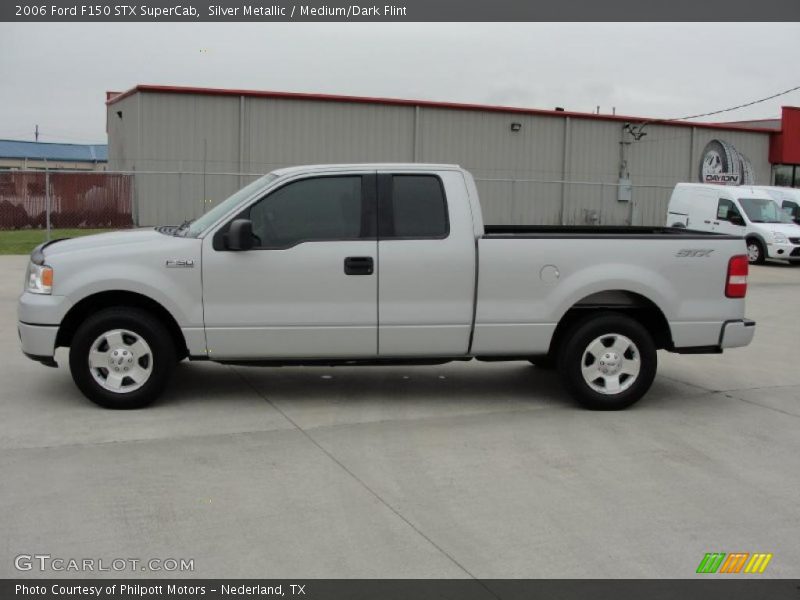 Silver Metallic / Medium/Dark Flint 2006 Ford F150 STX SuperCab