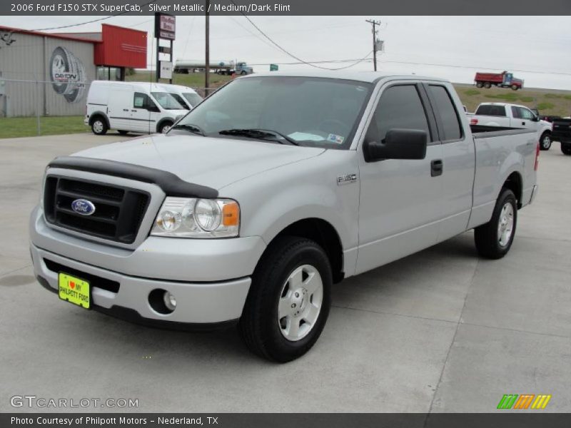 Silver Metallic / Medium/Dark Flint 2006 Ford F150 STX SuperCab