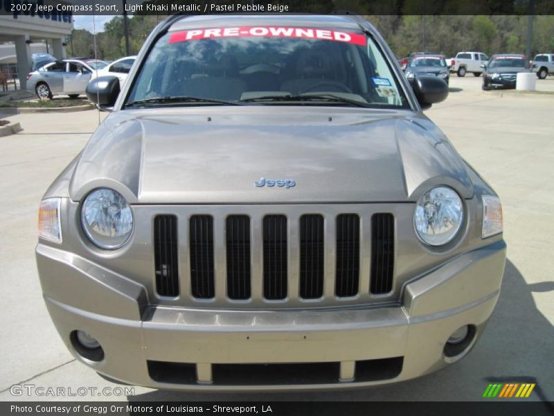 Light Khaki Metallic / Pastel Pebble Beige 2007 Jeep Compass Sport