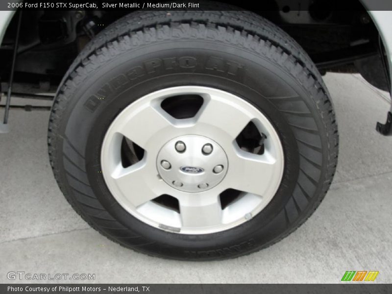 Silver Metallic / Medium/Dark Flint 2006 Ford F150 STX SuperCab