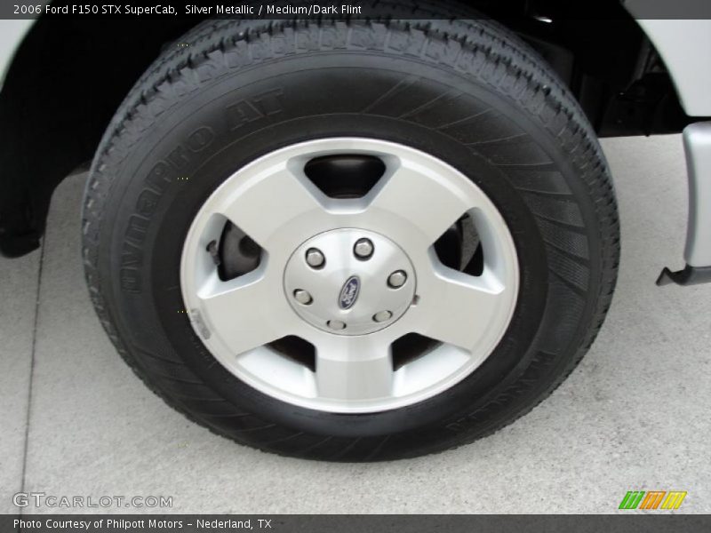 Silver Metallic / Medium/Dark Flint 2006 Ford F150 STX SuperCab