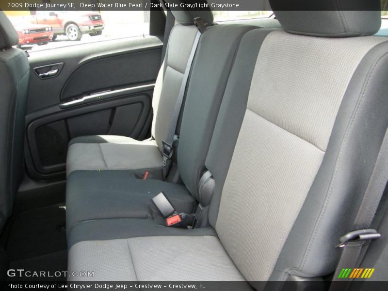Deep Water Blue Pearl / Dark Slate Gray/Light Graystone 2009 Dodge Journey SE