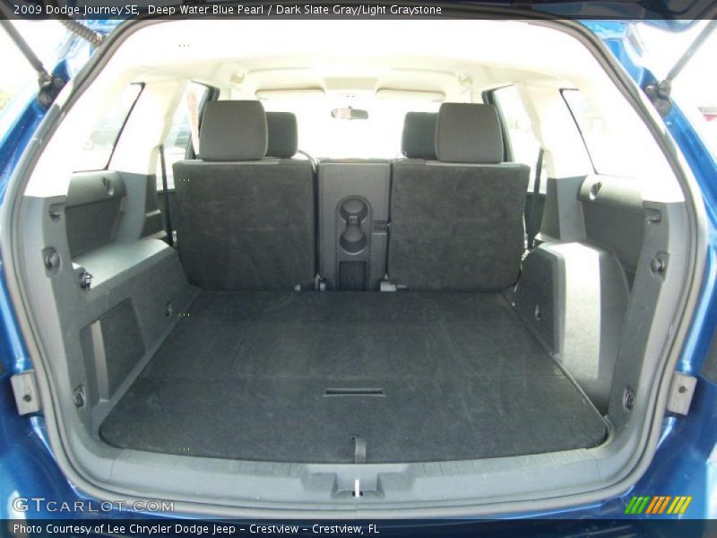 Deep Water Blue Pearl / Dark Slate Gray/Light Graystone 2009 Dodge Journey SE