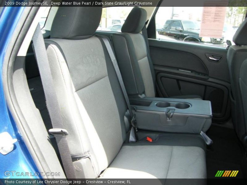 Deep Water Blue Pearl / Dark Slate Gray/Light Graystone 2009 Dodge Journey SE