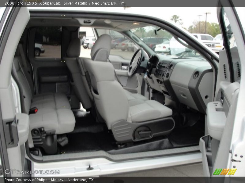 Silver Metallic / Medium/Dark Flint 2006 Ford F150 STX SuperCab