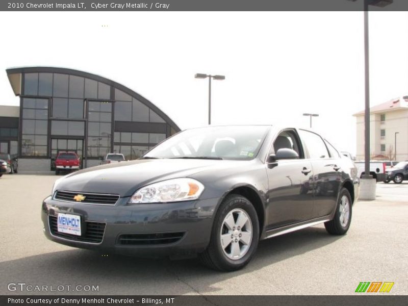 Cyber Gray Metallic / Gray 2010 Chevrolet Impala LT