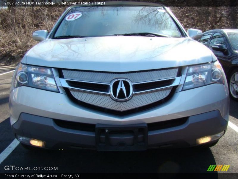 Billet Silver Metallic / Taupe 2007 Acura MDX Technology