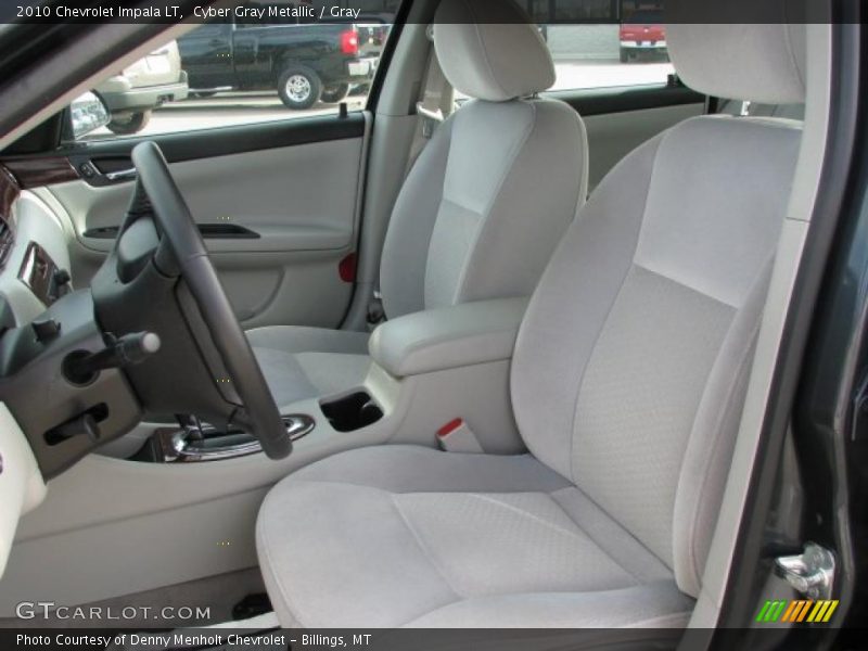 Cyber Gray Metallic / Gray 2010 Chevrolet Impala LT