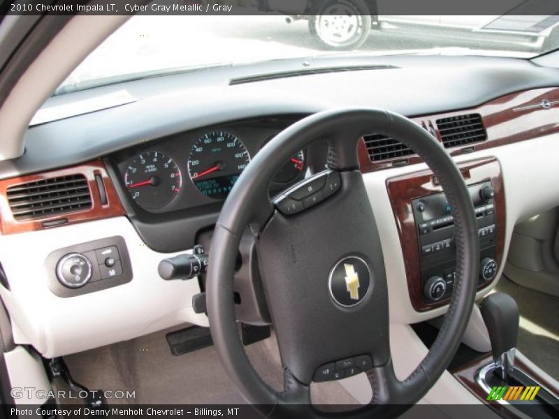 Cyber Gray Metallic / Gray 2010 Chevrolet Impala LT