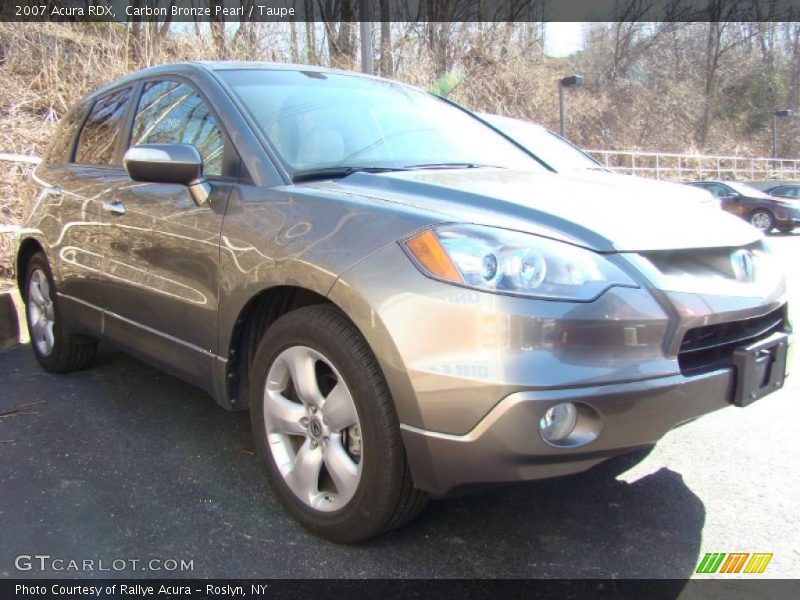 Carbon Bronze Pearl / Taupe 2007 Acura RDX