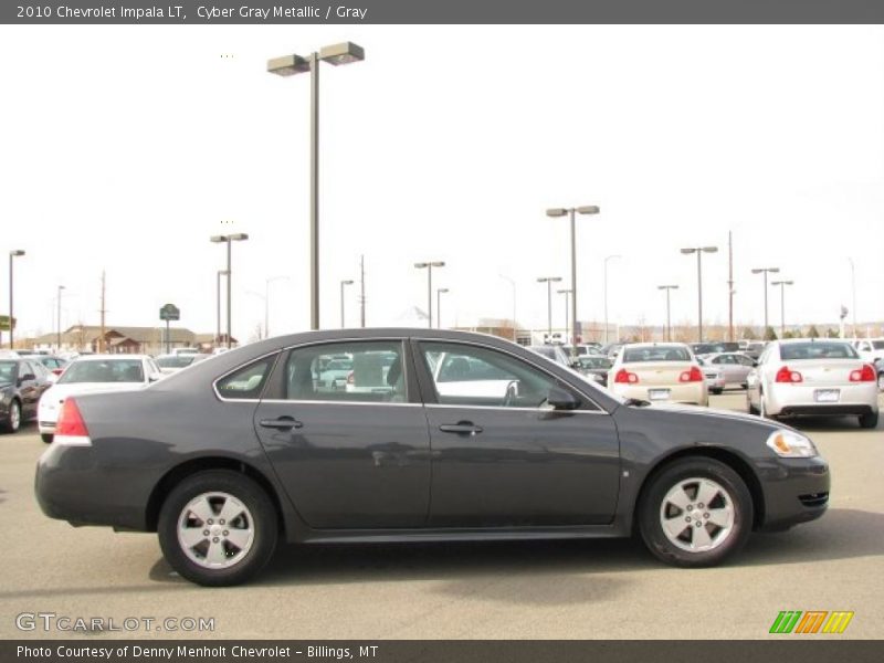 Cyber Gray Metallic / Gray 2010 Chevrolet Impala LT