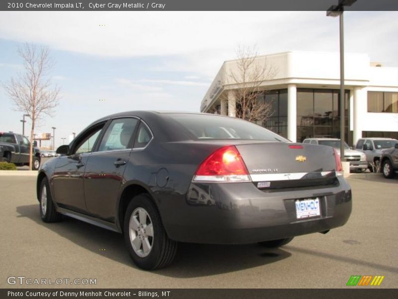Cyber Gray Metallic / Gray 2010 Chevrolet Impala LT