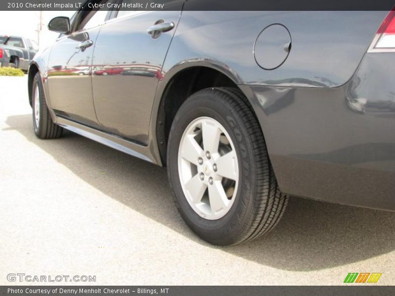Cyber Gray Metallic / Gray 2010 Chevrolet Impala LT
