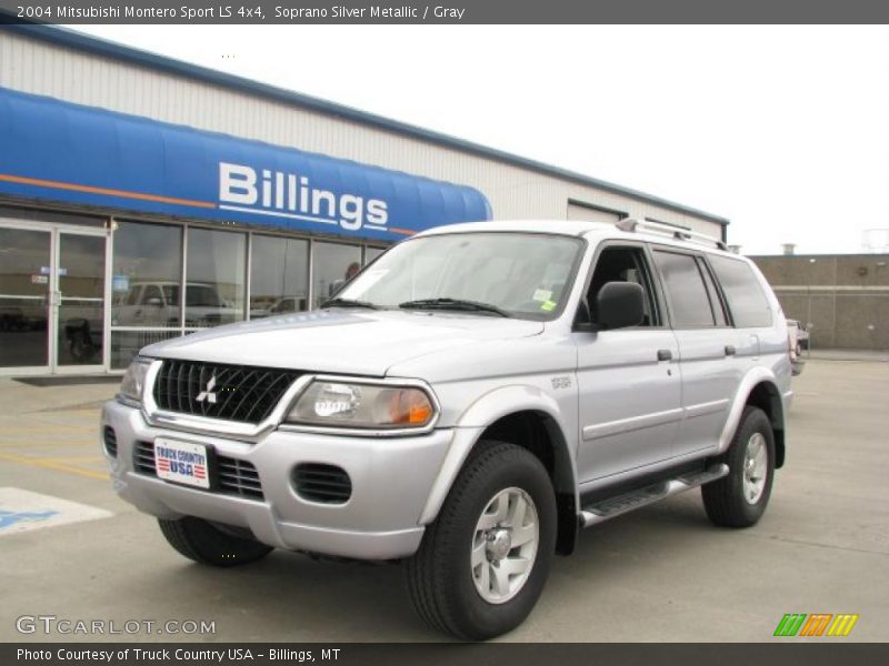 Soprano Silver Metallic / Gray 2004 Mitsubishi Montero Sport LS 4x4