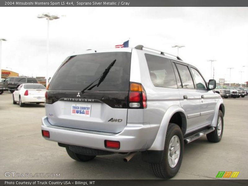 Soprano Silver Metallic / Gray 2004 Mitsubishi Montero Sport LS 4x4