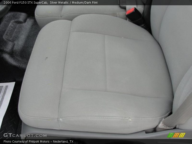Silver Metallic / Medium/Dark Flint 2006 Ford F150 STX SuperCab